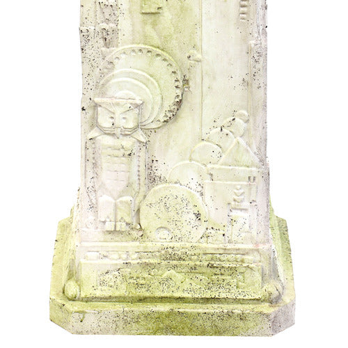 Chicago School of Architecture Outdoor Statue (38 - Inch) Side View