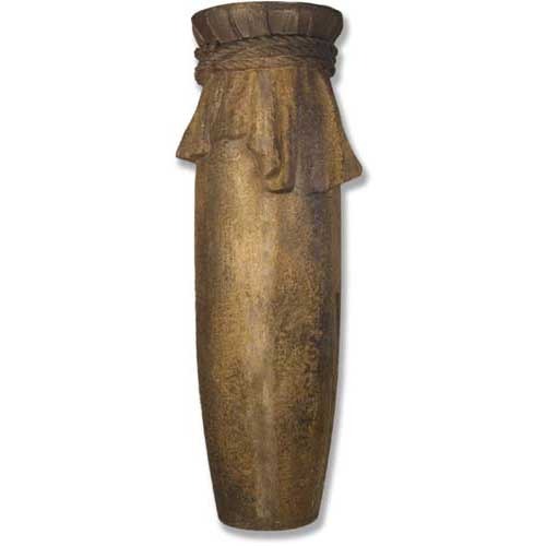 Draped Nolen Pedestal  43 Outdoor/Indoor Statue