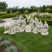 Nativity Scene Statue (24 - Inch) Side View