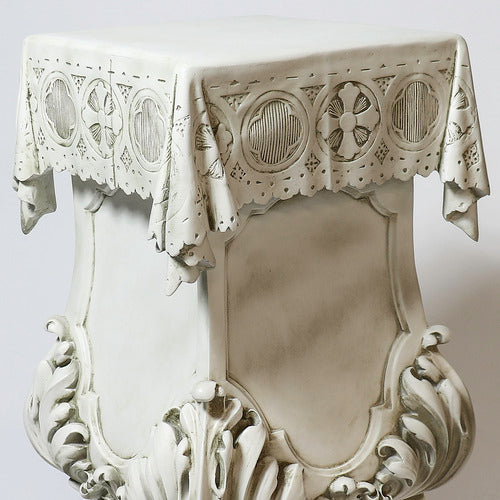 Draped Pedestal W/Claw Leg31 Outdoor/Indoor Statue