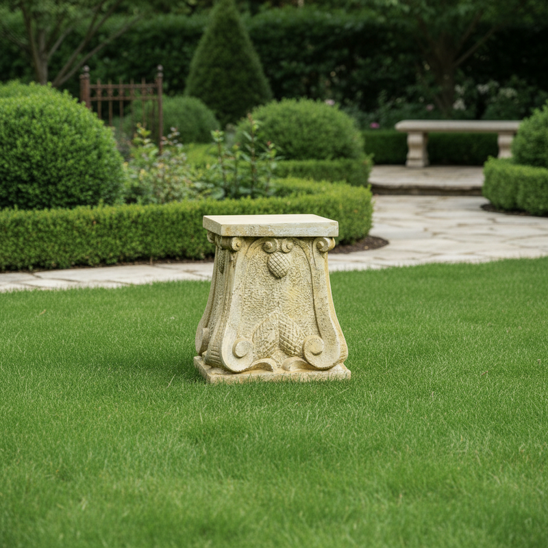 David Outdoor Statue (36 - Inch) Side Angle
