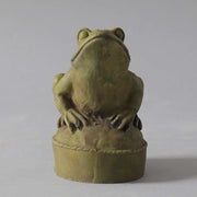 Bitty Frog Statue (4 - Inch) Other Angle