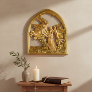 Angels of the Sea Religious Statue (10 - Inch) Side Angle