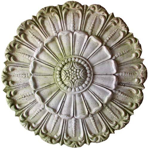Tulip Medallion Garden Plaque (18.0-Inch)