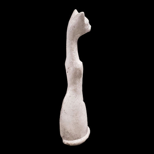 Cat Garden Statue (27.5 - Inch) Side View