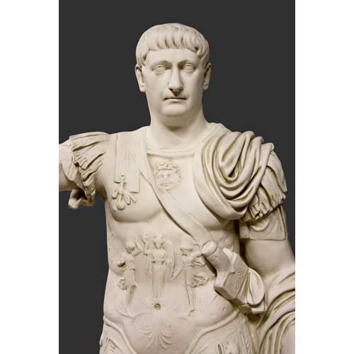Caesar Augustus Statue (83 - Inch) Side View