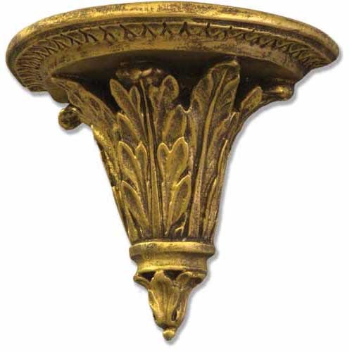 Slender Leaf Bracket Outdoor/Indoor Statue