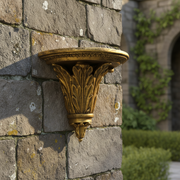 Slender Leaf Outdoor Bracket (7 - Inch) Side Angle