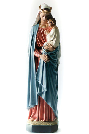 Queen Mary And Child 25 H Outdoor/Indoor Statue