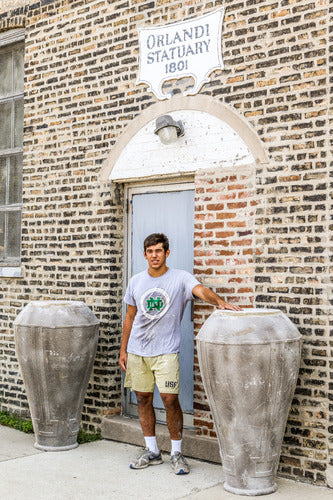 Wide Top Theatrical Jar Outdoor/Indoor Statue