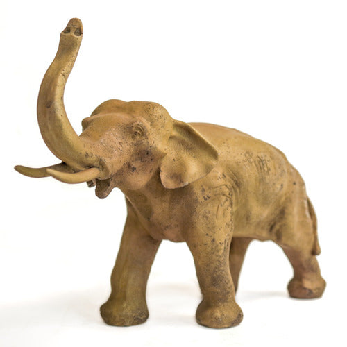 Charging Elephant Garden Statue (12 - Inch)