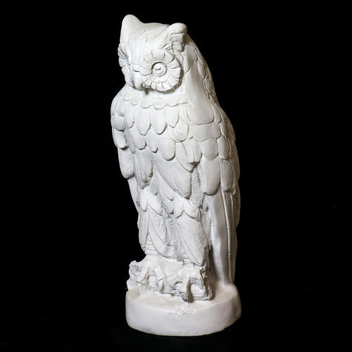 Owl Garden Statue (23 - Inch) Side View