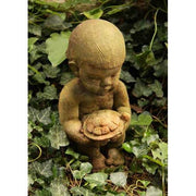 Turtle Garden Statue (12 - Inch) Side Angle