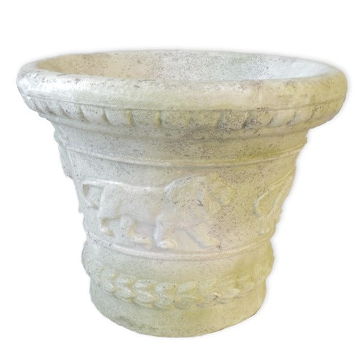 Urn W/Lions Circling 9 Outdoor/Indoor Statue