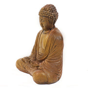Meditating Buddha Statue (18 - Inch) Side View