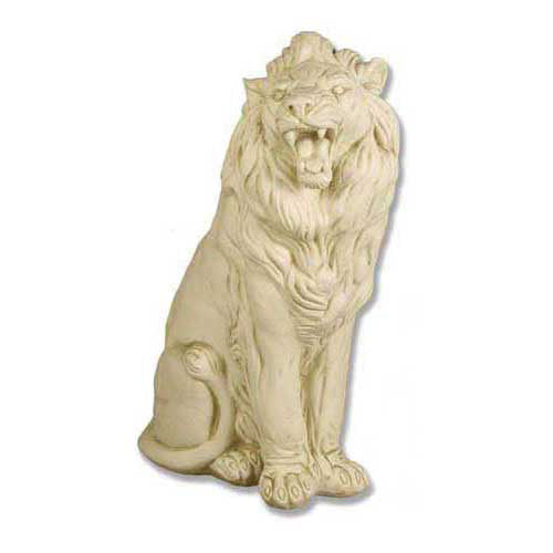 Sitting Lion Garden Statue (23 - Inch)