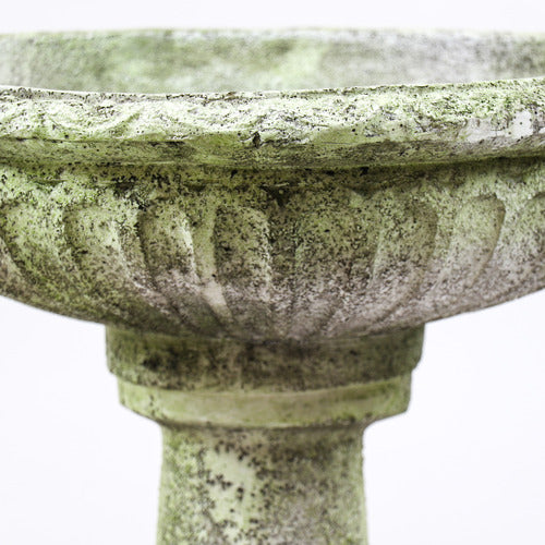 Trish Birdbath Statue (36 - Inch) Side Angle