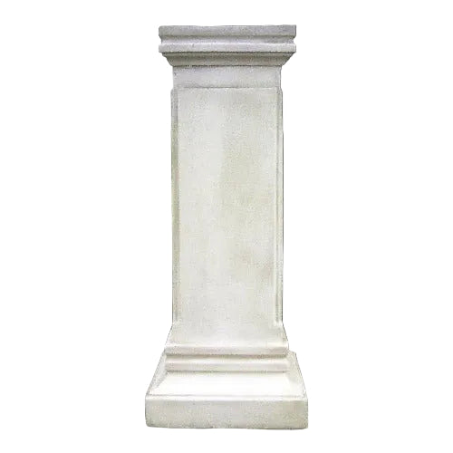 Rectangular Panel Ped Outdoor Statue (39-Inch)