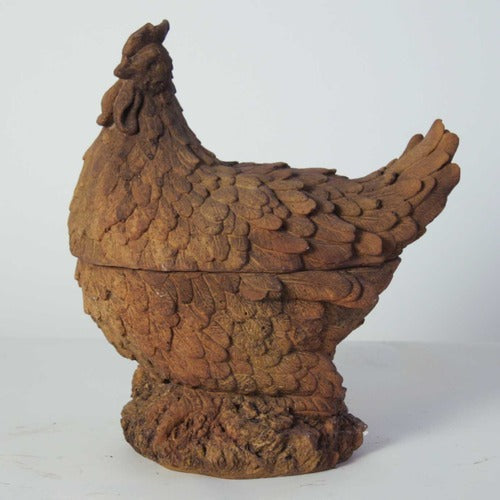 Hen Bowl Outdoor/Indoor Statue
