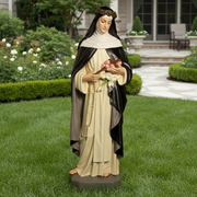 Saint Rose Religious Statue (53 - Inch) Side Angle