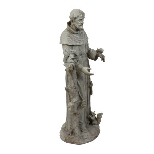 St. Francis with Squirrels Outdoor/Indoor Statue