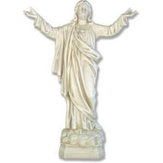 Jesus Sacred Heart Blessing Statue (30 - Inch)