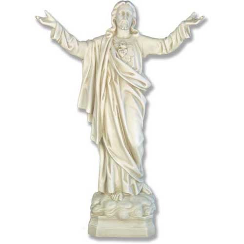 Jesus Sacred Heart Blessing 30 Outdoor/Indoor Statue