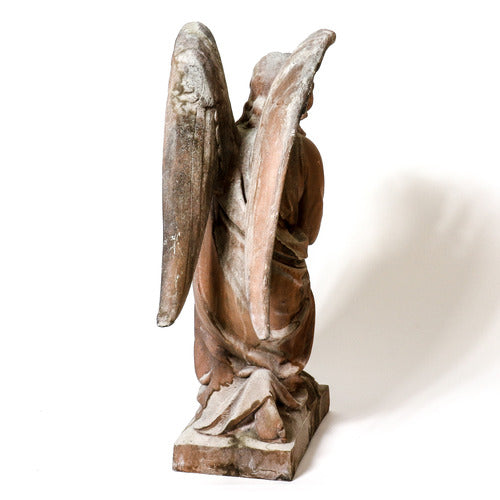 Adoration Angel Crossed Outdoor/Indoor Statue