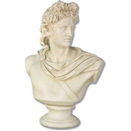 Apollo Bust Display Decor (22 - Inch)