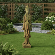 Kwan Yin Statue (41 - Inch) Side Angle