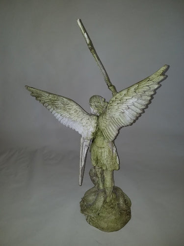 St. Michael W/Sword Fire 38 Outdoor/Indoor Statue