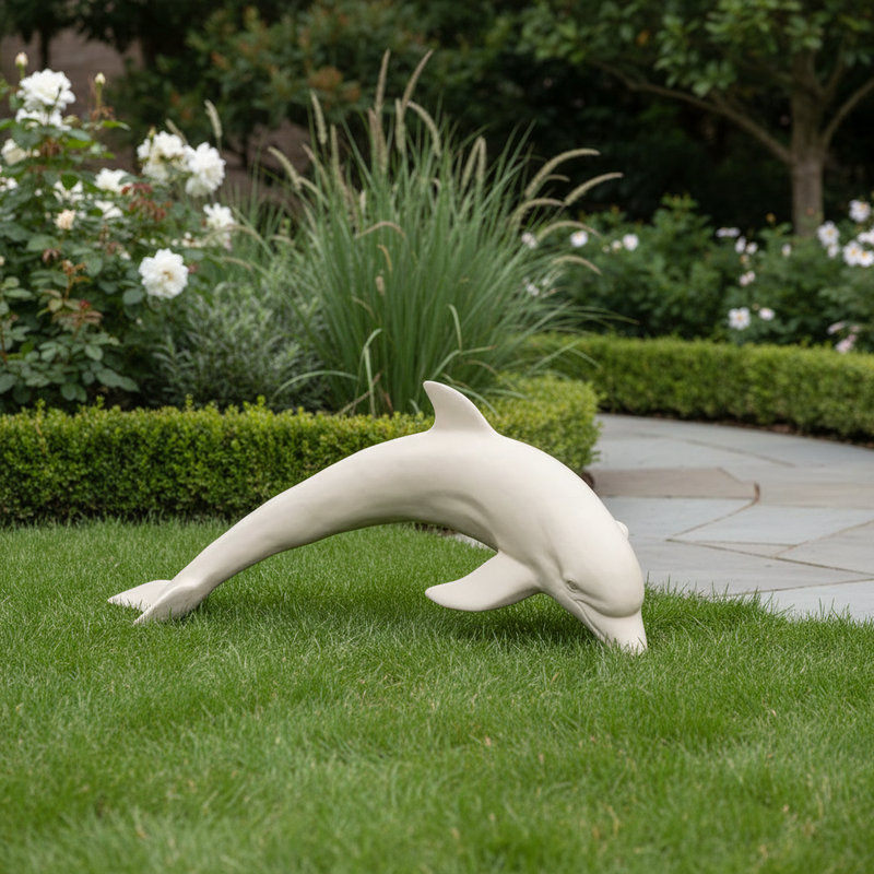 Dolphin Garden Statue (41-Inch)