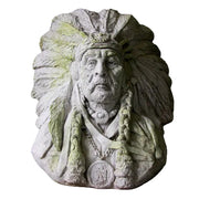 Great Indian Chief Bust Display Decor (18 - Inch)