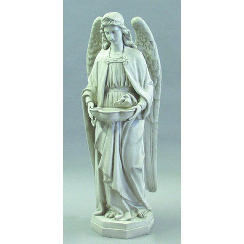 Holy Water Font Angel 50"" H Outdoor/Indoor Statue