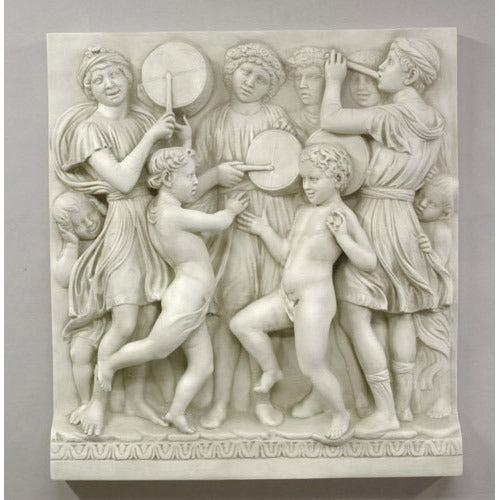 Cantoria Frieze/Drums-Lrg Outdoor/Indoor Statue