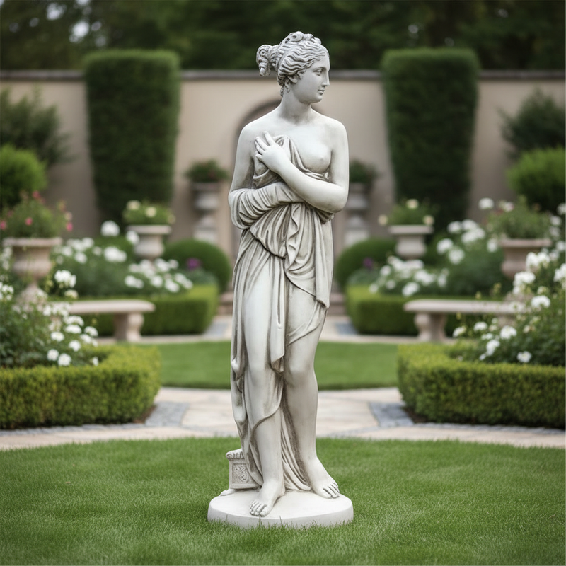 Shy Venusstatue (46 - Inch) Side Angle