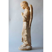Praying Angel Outdoor Statue (24 - Inch) Side View