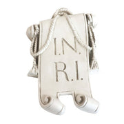 INRI Plaque Outdoor Catholic Plaque (9.8 - Inch)