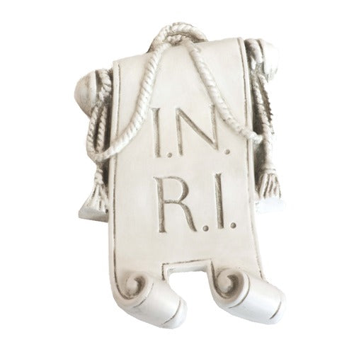 INRI Plaque Outdoor Catholic Plaque (9.8 - Inch)