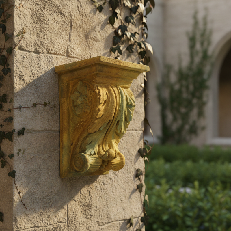 Corbel Outdoor Bracket (14 - Inch) Side Angle