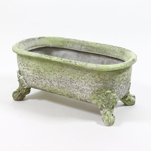 Antique Bathtub Planter Outdoor/Indoor Statue