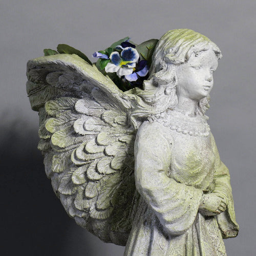 Angel Wings Planter Outdoor/Indoor Statue