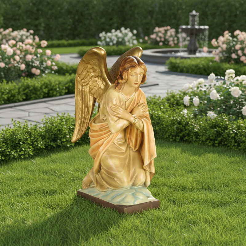Cherub Candleholder (13-Inch)
