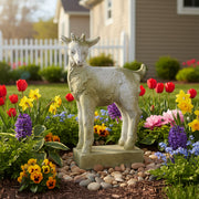 Billy Goat Garden Statue (26 - Inch) Side Angle