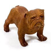 Bulldog Garden Statue (7.5 - Inch) Side View
