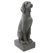 Watchful Dog Garden Statue (29 - Inch) Other Angle