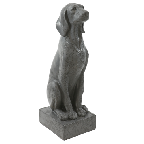Watchful Dog Garden Statue (29 - Inch) Other Angle