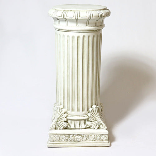 Fancy bottom leaf pedestal Outdoor/Indoor Statue
