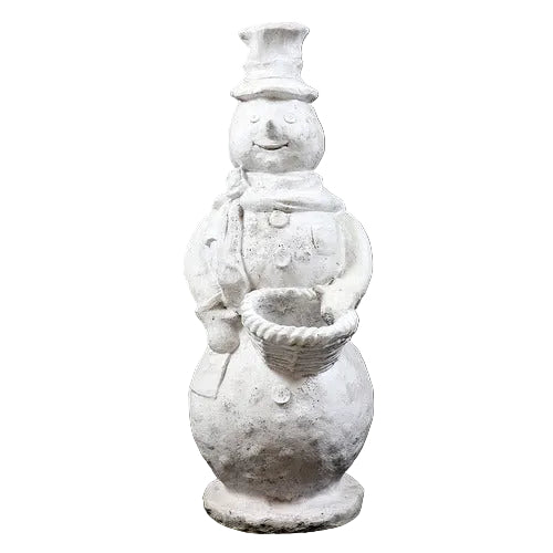 Stone Cold Snowman Statue (37 - Inch)
