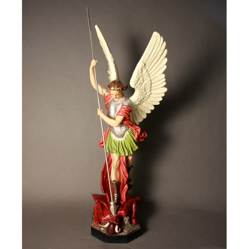 Saint Michael Slaying Satan 58 Outdoor/Indoor Statue